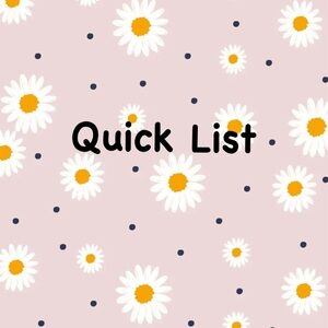 Quick List
